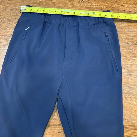 Vineyard Vines Blue Performance Button Fly Ankle Zip Golf Chino Pant Men M 30x30 - Picture 7 of 9